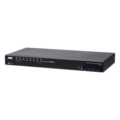 Conmutador KVM / 8 puertos DisplayPort / USB 3.1 Gen 1 / 4K DCI 4096x2160@60Hz / Cascada hasta 128 equipos / 8 monitores multipantalla