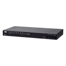 Conmutador KVM / 8 puertos DisplayPort / USB 3.1 Gen 1 / 4K DCI 4096x2160@60Hz / Cascada hasta 128 equipos / 8 monitores multipantalla