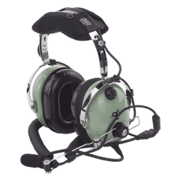 Auriculares de Aviación / Cancelación Activa de Ruido / Reducción 24 dB / Cable Espiral 1.5 m (4.9 ft) / Micrófono M-7A / Certificación FAA TSO