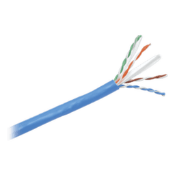 Bobina UTP Cat 6 / 305 m (1000 ft) / 24 AWG / PVC CM / 4 Pares / 250 MHz / PoE