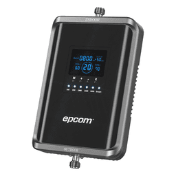 Amplificador Celular 5G / Penta Banda 700-2600 MHz / 70 dB Ganancia / Cobertura 600 m² (6458.3 ft²) / 2G 3G 4G 5G / Sin Configuración