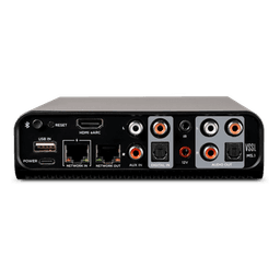 Streamer de Audio / Native Streaming / AirPlay 2 / Google Cast / HDMI eARC / PoE / Salidas Simultáneas Analógica y Digital / Bluetooth LE Audio