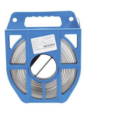 Fleje de Acero Inoxidable / 5/8 pulgadas / 0.70 mm / 30.5 m (100 ft) / Tensión 6.1 kN / Bobina 2.76 kg