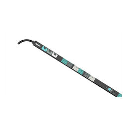 PDU Inteligente Monitoreable y Switchable / 48 Salidas Combinadas C13/C15/C19/C21 / Entrada NEMA L21-30P / 208 Vca / 30 A / Pantalla Táctil / Instalación Vertical 1U / Cable 3 m (9.8 ft)