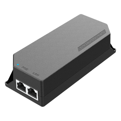 Inyector PoE / 15W, 30W y 60W / Puertos 2.5G y 10G / IEEE 802.3af/at/bt / Plug-and-Play / Entrada 100-240VAC