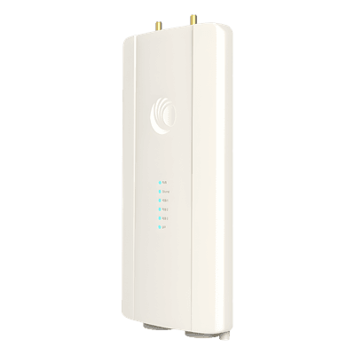 Radio para Enlace Backhaul / Wi-Fi 6 hasta 1 Gbps / 4.9-6.2 GHz / IP67 / PoE 802.3at / SFP Óptico