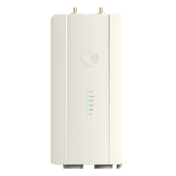 Radio para Enlace Backhaul / Wi-Fi 6 hasta 1 Gbps / 4.9-6.2 GHz / IP67 / PoE 802.3at / SFP Óptico