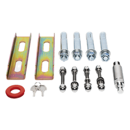 Kit Barrera Vehicular Derecha / Brazo 3 m (9.84 ft) / Apertura 1.5 s / Uso Semi-Intensivo / Accesorios de Seguridad Incluidos / 110V