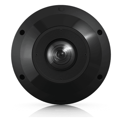Cámara IP Panorámica 360° / 12 Megapixel / Fisheye / PoE+ / IR Inteligente 4 Zonas / Antivandálica / IP Resistente a Intemperie