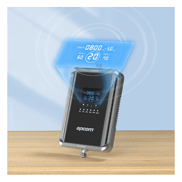 Amplificador de Señal Celular / 5G Pentabanda / 1000 m² (10763.9 ft²) / 70 dB Ganancia / VoLTE / Múltiples Operadores