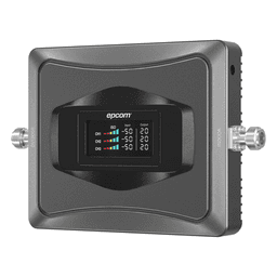 Amplificador de Señal Celular / Triple Banda 850/1900(+)/2100(+) MHz / Ganancia 68 dB / Cobertura 1000 m² (10764 ft²) / Compatibilidad Multioperador / Sin Configuración