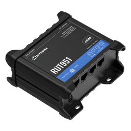 Router Industrial 4G LTE / Cat 4 150 Mbps / Dual SIM + eSIM / PoE In/Out 802.3af / 4 Puertos Ethernet 10/100 Mbps / VPNs Avanzadas / Gestión RMS