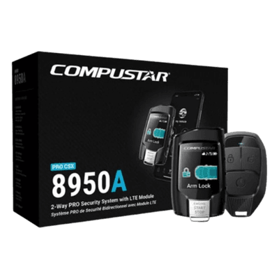 Kit de Alarma Vehicular / 2 Vías / Control LCD Bidireccional / Alcance 1 km (0.62 mi) / Módulo LTE X1 / GPS X1-MAX / Sirena 105+ dB