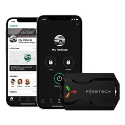 Kit de Alarma Vehicular / 2 Vías / Control LCD Bidireccional / Alcance 1 km (0.62 mi) / Módulo LTE X1 / GPS X1-MAX / Sirena 105+ dB
