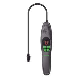Detector de Fugas de Refrigerante / Sensor de Diodo Calentado / Detección ≤3 g/año / Tiempo de Reacción ≤3 segundos / Sonda Flexible 420 mm / Autonomía 7 horas