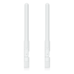 Par de Antenas Omnidireccionales / Doble Banda / 2.4 GHz 3 dBi / 5 GHz 4 dBi / IPX6 / 6.1 x 0.6 x 0.6 pulgadas