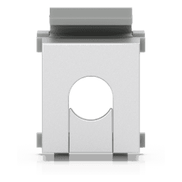 Inserto Keystone Ciego Pasante / Snap-In / 12 Piezas / Gestión de Cableado / 6.3 x 14.6 x 18 mm
