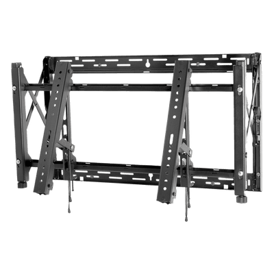 Soporte de pared para Video Wall LCD Full-Service / Para Pantallas 40"-65" / Patrón VESA 200x200 hasta 700x400 mm / Capacidad de Carga 56.8 kg Max. / Mecanismo de Acceso