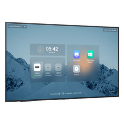 Pantalla Profesional para Videoconferencia / 75 pulgadas / 4K UHD IPS 10-bit / Wi-Fi 6 / Bluetooth 5.1 / Android 13 / Gestión Centralizada