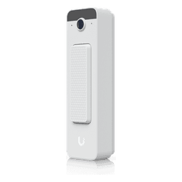 UVC Doorbell Lite – Videoportero Compacto 5 MP PoE con Visión Nocturna IR, Audio Bidireccional y Diseño Resistente al Clima, Color Blanco