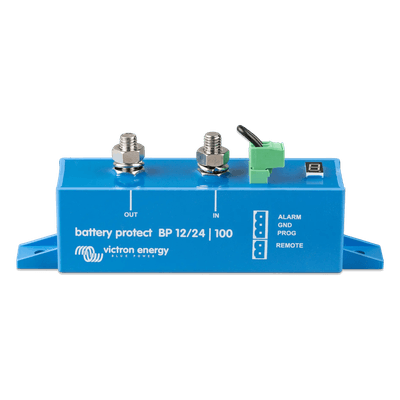 Protector de Baterías / 12-24 V Auto-detección / 100 A / Desconexión por Bajo Voltaje / Protección Sobretensión / Consumo 1.5 mA