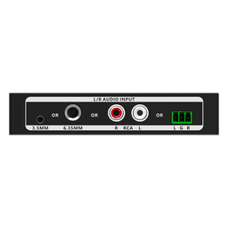 Extensor de Audio sobre IP / PCM 2.0 / Alcance 120 m (393.7 ft) / Matriz Flexible 1:1 1:N N:N / Múltiples Interfaces Analógicas / Protección ESD Nivel 2