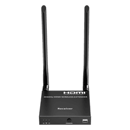 Receptor Inalámbrico HDMI / 4K@60Hz 4096x2160 / Tecnología ipcolor STREAM / Banda 5G 5.18-5.24 GHz / Alcance 50 m (164 ft) / 1 a 4 Conexiones Simultáneas