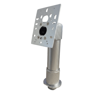 Soporte Universal para Control de Acceso / Altura Ajustable 20-30 cm (7.9-11.8 in) / Ángulo Multiángulo / Aleación de Aluminio / Interior y Exterior