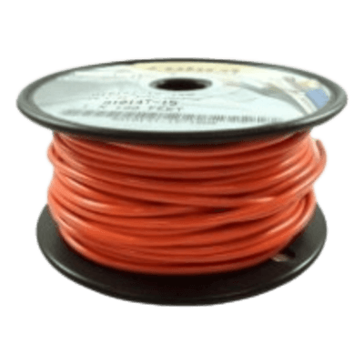 Cable Eléctrico / Calibre 14 AWG / 600 V / 105 °C Seco / 75 °C Húmedo / 100 ft (30.48 m) / UL 1015-1230 / Retardante de Llama VW-1 / Naranja
