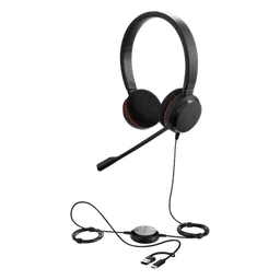 Headset Profesional / Cancelación de Ruido Avanzada / USB-A y USB-C / Certificación Microsoft Teams / Bocinas 28 mm / Plug-and-Play UC