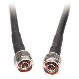 Cable Coaxial Conectorizado / 30 m (98.4 ft) / N Macho en Ambos Extremos / LMR400 Equivalente / Blindaje >90 dB / 50 Ohm