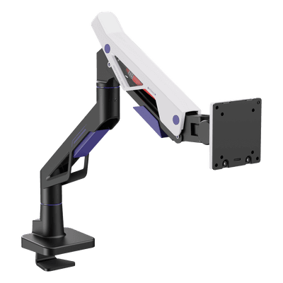 Brazo para Monitor / 24 a 57 Pulgadas / Carga 30 kg / VESA 75x75 a 200x200 / Inclinación +70° a -45° / Giro ±90°