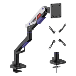 Brazo para Monitor / 24 a 57 Pulgadas / Carga 30 kg / VESA 75x75 a 200x200 / Inclinación +70° a -45° / Giro ±90°