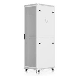 Gabinete Rack de Piso / 42U / 600 x 800 mm (23.6 x 31.5 in) / Carga Estática 800 kg (1763.7 lb) / Puerta Perforada / Ventiladores Integrados / Ruedas con Seguro