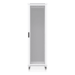 Gabinete Rack de Piso / 42U / 600 x 800 mm (23.6 x 31.5 in) / Carga Estática 800 kg (1763.7 lb) / Puerta Perforada / Ventiladores Integrados / Ruedas con Seguro