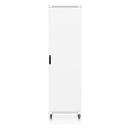 Gabinete Rack de Piso / 42U / 600 x 1000 mm (23.6 x 39.4 in) / Carga 800 kg / Puerta Vidrio Templado / Ventiladores Integrados