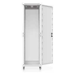 Gabinete de Rack 42U / 600 x 1000 mm / Carga 800 kg (1763.7 lb) Estática / Ventilación Integrada / Puertas Perforadas / Totalmente Ensamblado