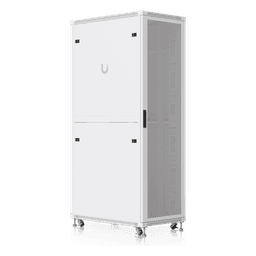 Gabinete de Rack 42U / 600 x 1000 mm / Carga 800 kg (1763.7 lb) Estática / Ventilación Integrada / Puertas Perforadas / Totalmente Ensamblado