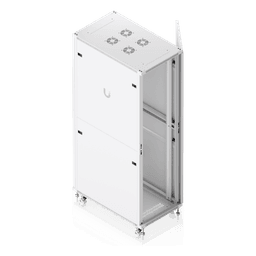 Gabinete de Rack 42U / 600 x 1000 mm / Carga 800 kg (1763.7 lb) Estática / Ventilación Integrada / Puertas Perforadas / Totalmente Ensamblado