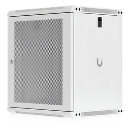 Gabinete Rack 12U / Montaje en Pared / Profundidad 450 mm (17.7") / Puerta Perforada / Ventilación Integrada 50 dB(A) / Paneles con Llave