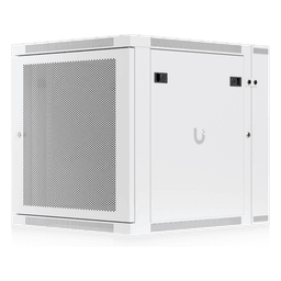 Gabinete Rack 12U / Montaje en Pared / Puerta Trasera Abatible / Ventilación Activa / Paneles con Cerradura / 600 x 700 x 639 mm (23.6 x 27.6 x 25.2")