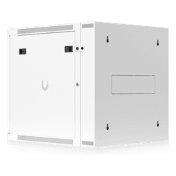 Gabinete Rack 12U / Montaje en Pared / Puerta Trasera Abatible / Ventilación Activa / Paneles con Cerradura / 600 x 700 x 639 mm (23.6 x 27.6 x 25.2")