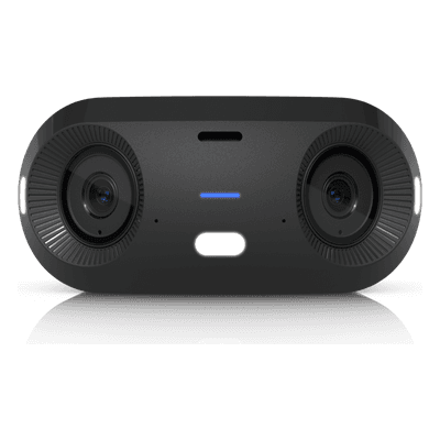 Cámara IP Panorámica / Dual 4K 16 MP / 180° HFOV / IR 20 m (65.6 ft) / PoE+ / IP66 / Audio Bidireccional / IA Multi-TOPS