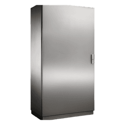 Gabinete de Acero Inoxidable / IP55 / IK10 / 800x1600x400 mm / 31.5x63x15.7 in / Carga 80 kg / Exterior Telecom