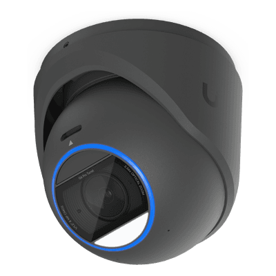 Cámara IP Turret / 4K 8MP / Zoom Óptico 2.36× / IR 40 m (131 ft) / PoE+ / IP66 IK04 / Audio Bidireccional