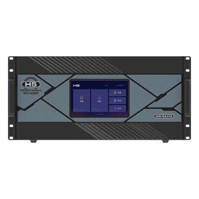 Video Wall Splicer / Procesador 5U / Modular Plug-in / 10 Slots Entrada / 3 Slots Salida / 48 Capas / 62.4 Mpx / FPGA / 4K HDR10 / Web Control / Redundancia