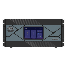 Video Wall Splicer / Procesador 5U / Modular Plug-in / 10 Slots Entrada / 3 Slots Salida / 48 Capas / 62.4 Mpx / FPGA / 4K HDR10 / Web Control / Redundancia