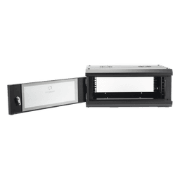 Gabinete de Pared / 4U / 19 in / 455 mm Profundidad / 1.49 ft / Cristal Templado / Acero Reforzado