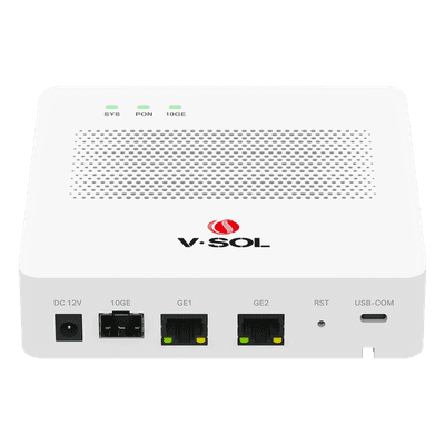 Mini OLT / 1 Puerto GPON SC/UPC / 3 Puertos Uplink / Hasta 64 ONUs / 20 km / 5.5 x 5.5 x 1.4 in