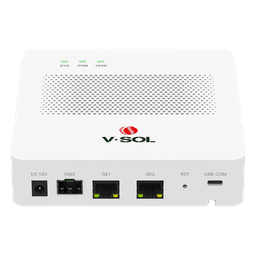 Mini OLT / 1 Puerto GPON SC/UPC / 3 Puertos Uplink / Hasta 64 ONUs / 20 km / 5.5 x 5.5 x 1.4 in